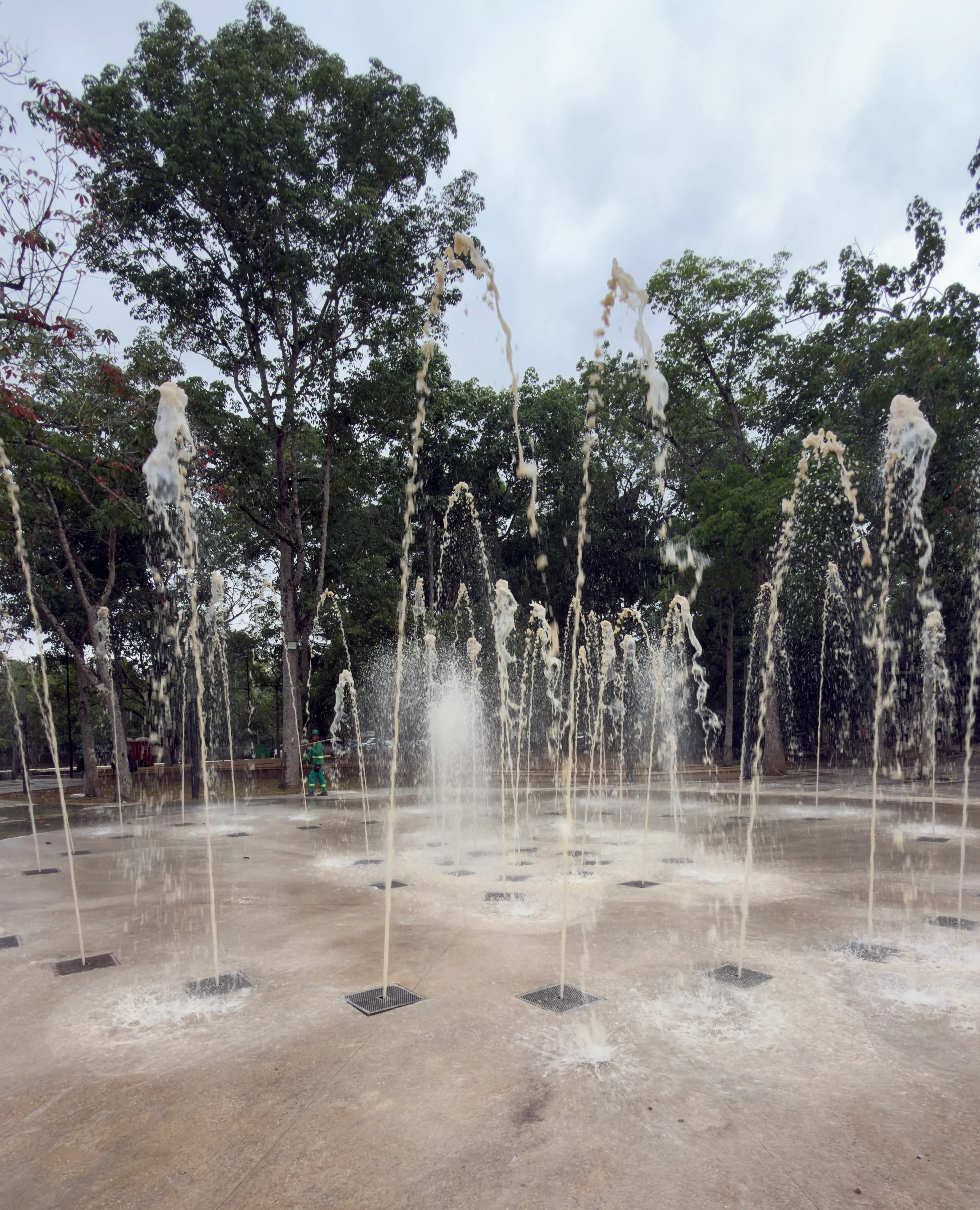 Fonte interativa do Parque Circuito terá abertura especial no feriado de Finados, com horários diferenciados para atender as famílias.